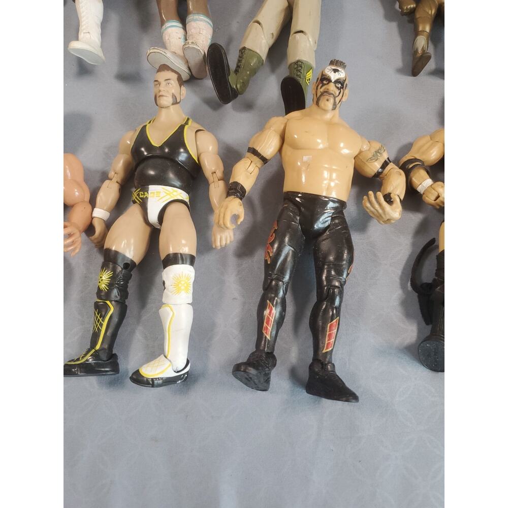 Vintage Wrestling Action Figure Lot WWE WCW Jakks Toymakers Sullivan Kevin 90s - Picture 6 of 16